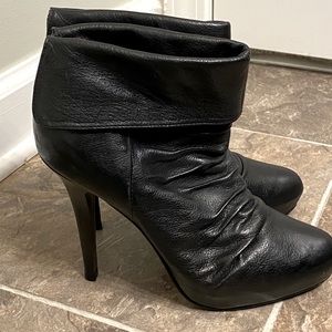 Steve Madden ankle booties.